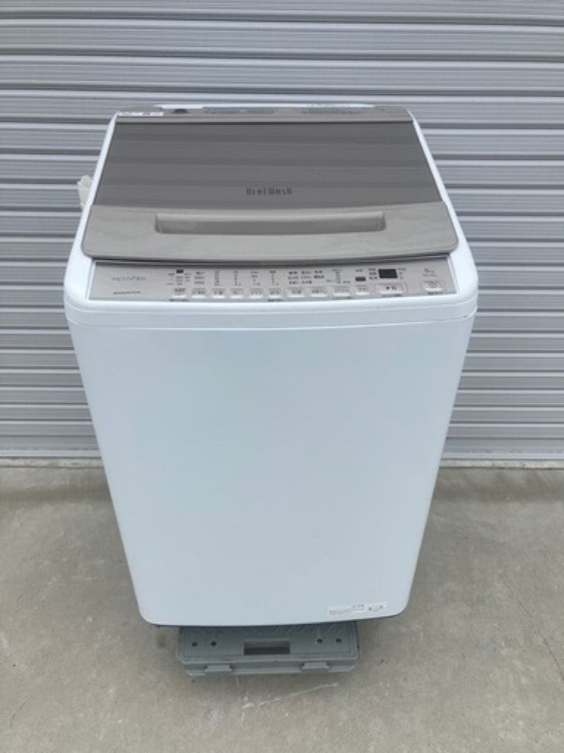 BW-V80G 【枚方市】　8kg洗濯機　日立　ビートウォッシュ　2022年製
