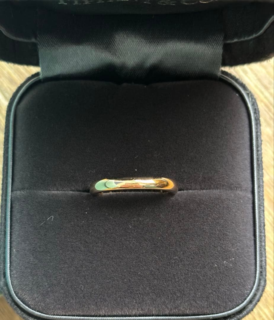 ティファニー　スタッキングバンドリング　エイトダイヤモンド　RG k18