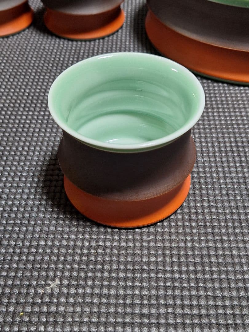 モ*モ様 深川製磁 百年庵 そば猪口 陶桶 計5点 蕎麦セット