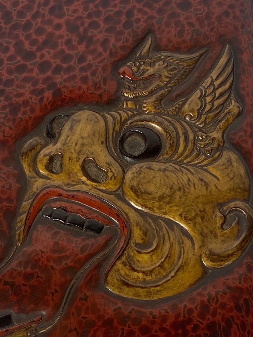 名作　博古堂　後藤斎宮　硯箱