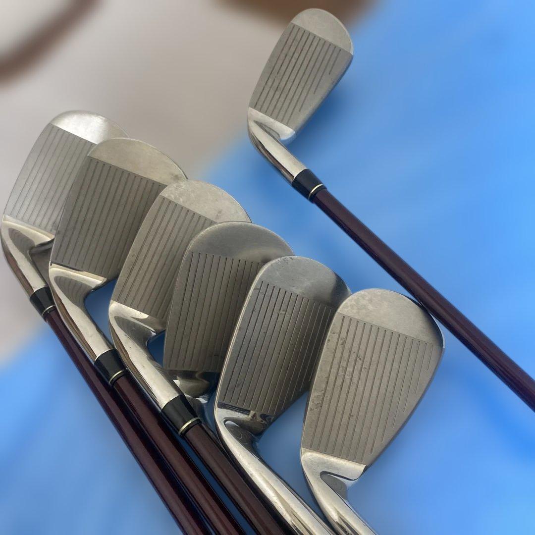 ゴルフクラブTSURUYA AXEL DUAL IMPACT Z LM 7本