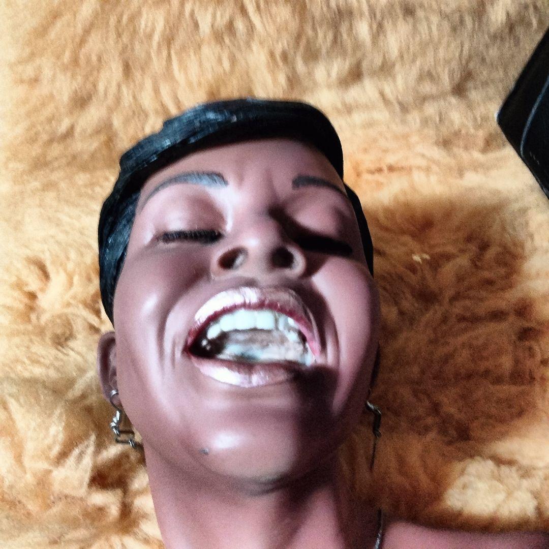 黒人女性ジャズシンガー　リアルフィギュア　レア　希少　素晴らしい　置物