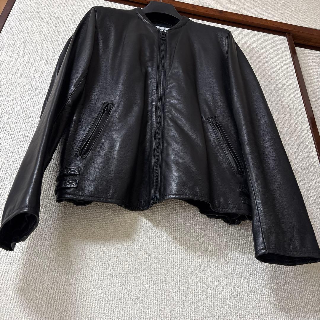 HL HEDDIE LOVUシングルライダースジャケット 黒