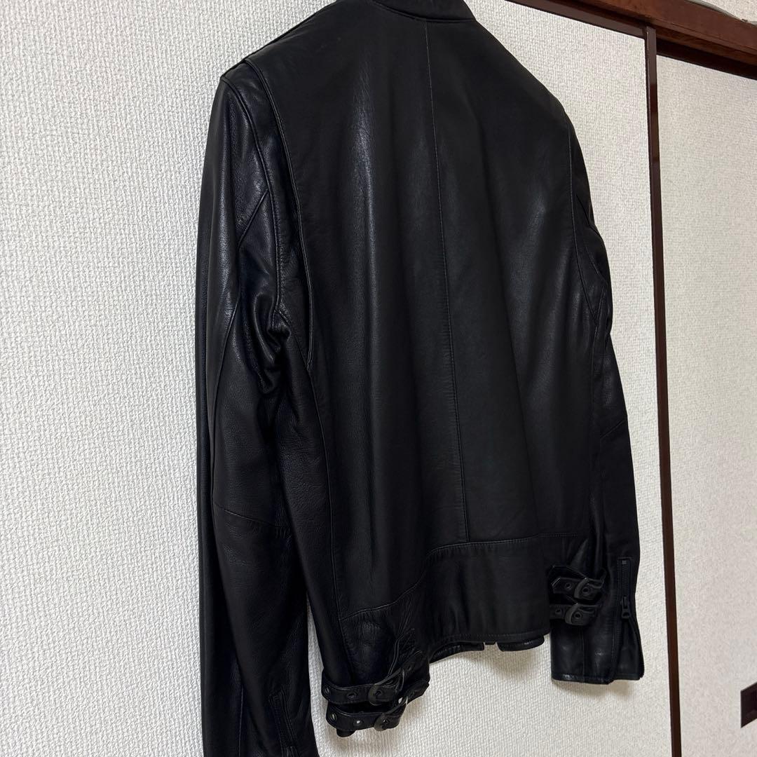 HL HEDDIE LOVUシングルライダースジャケット 黒