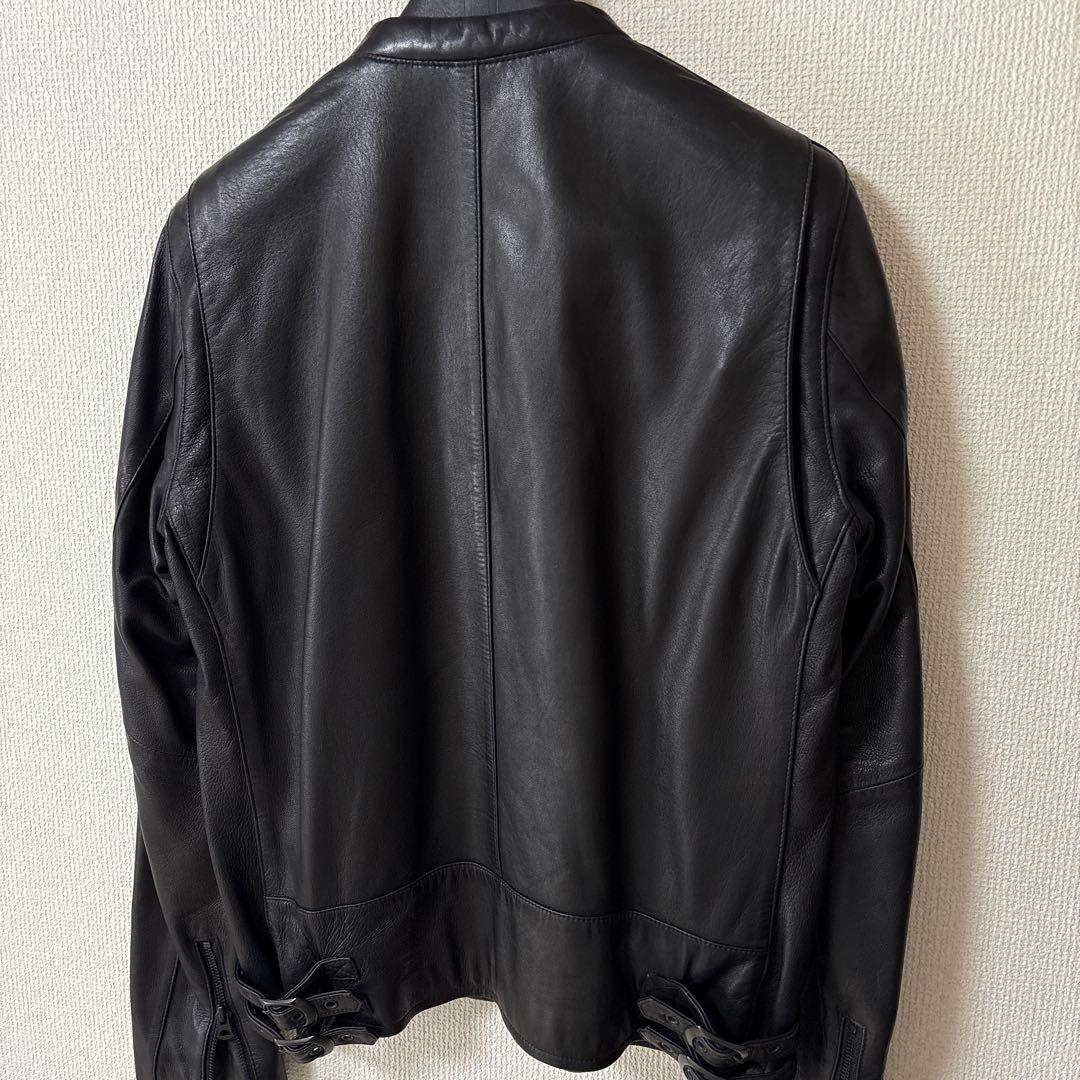 HL HEDDIE LOVUシングルライダースジャケット 黒