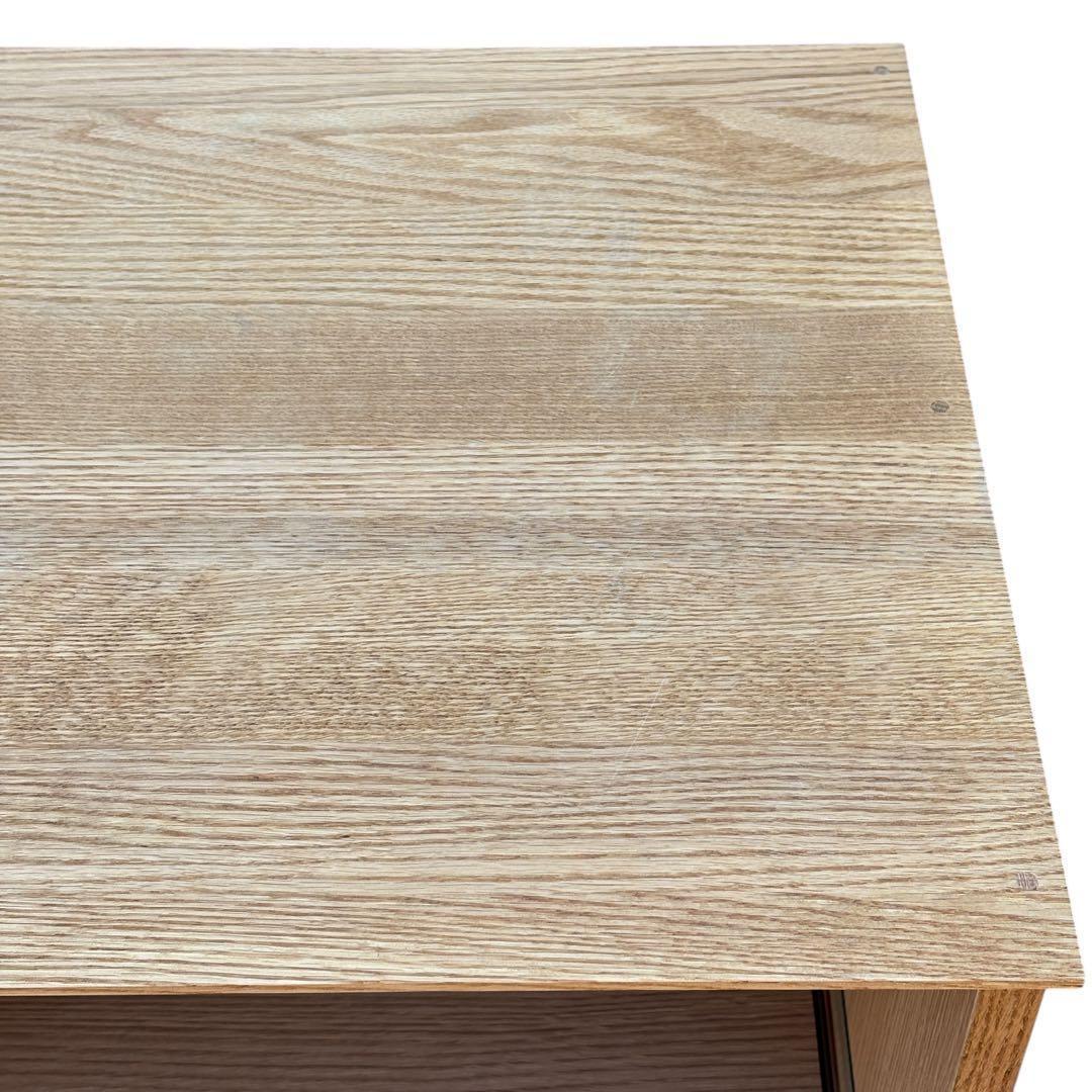 【美品】モモナチュラル HORM ホルム オーク材 キッチンボード 北欧風