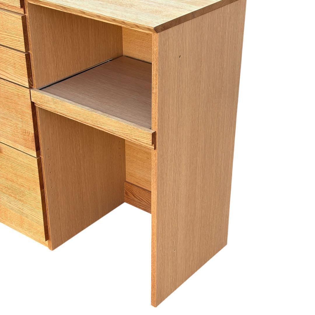 【美品】モモナチュラル HORM ホルム オーク材 キッチンボード 北欧風