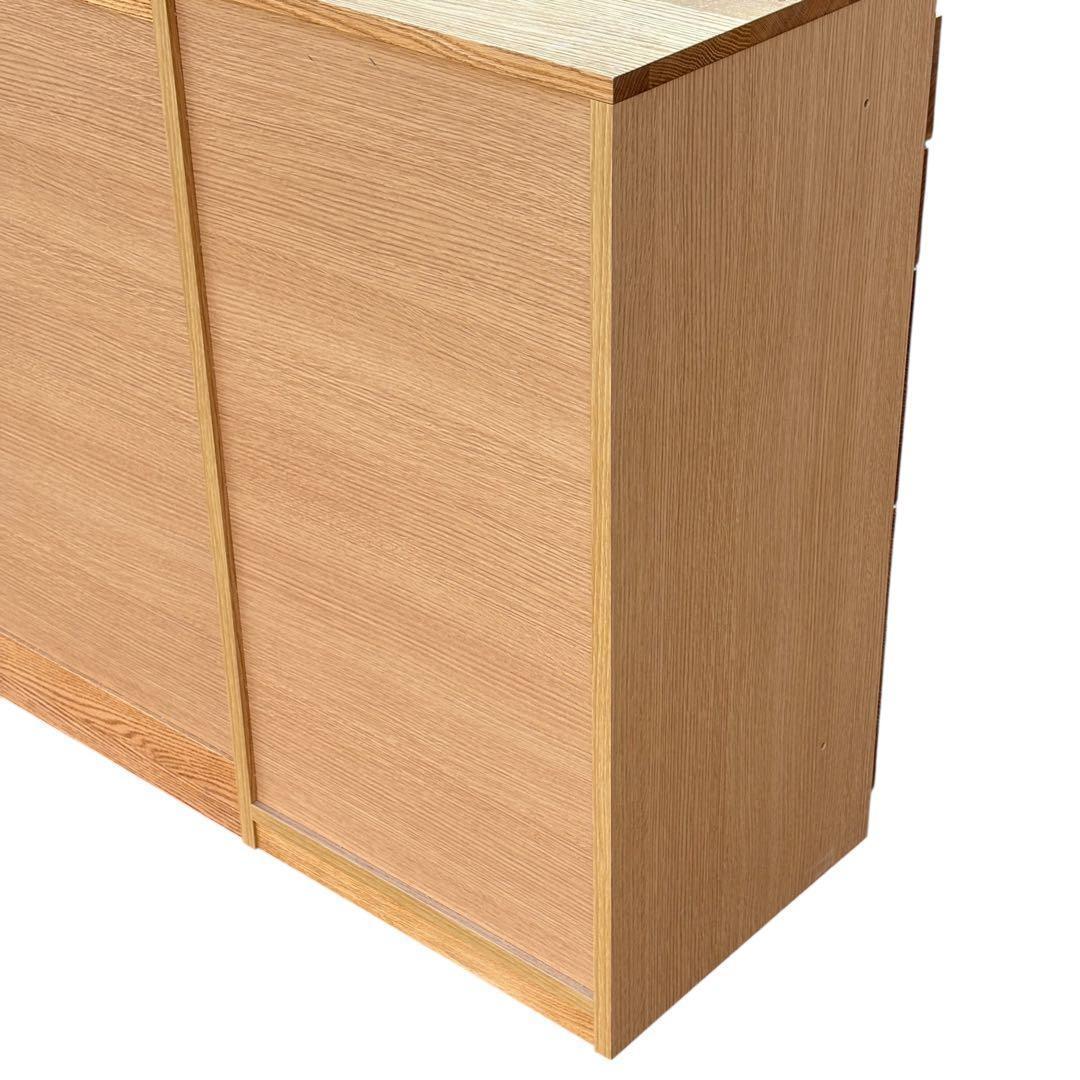 【美品】モモナチュラル HORM ホルム オーク材 キッチンボード 北欧風