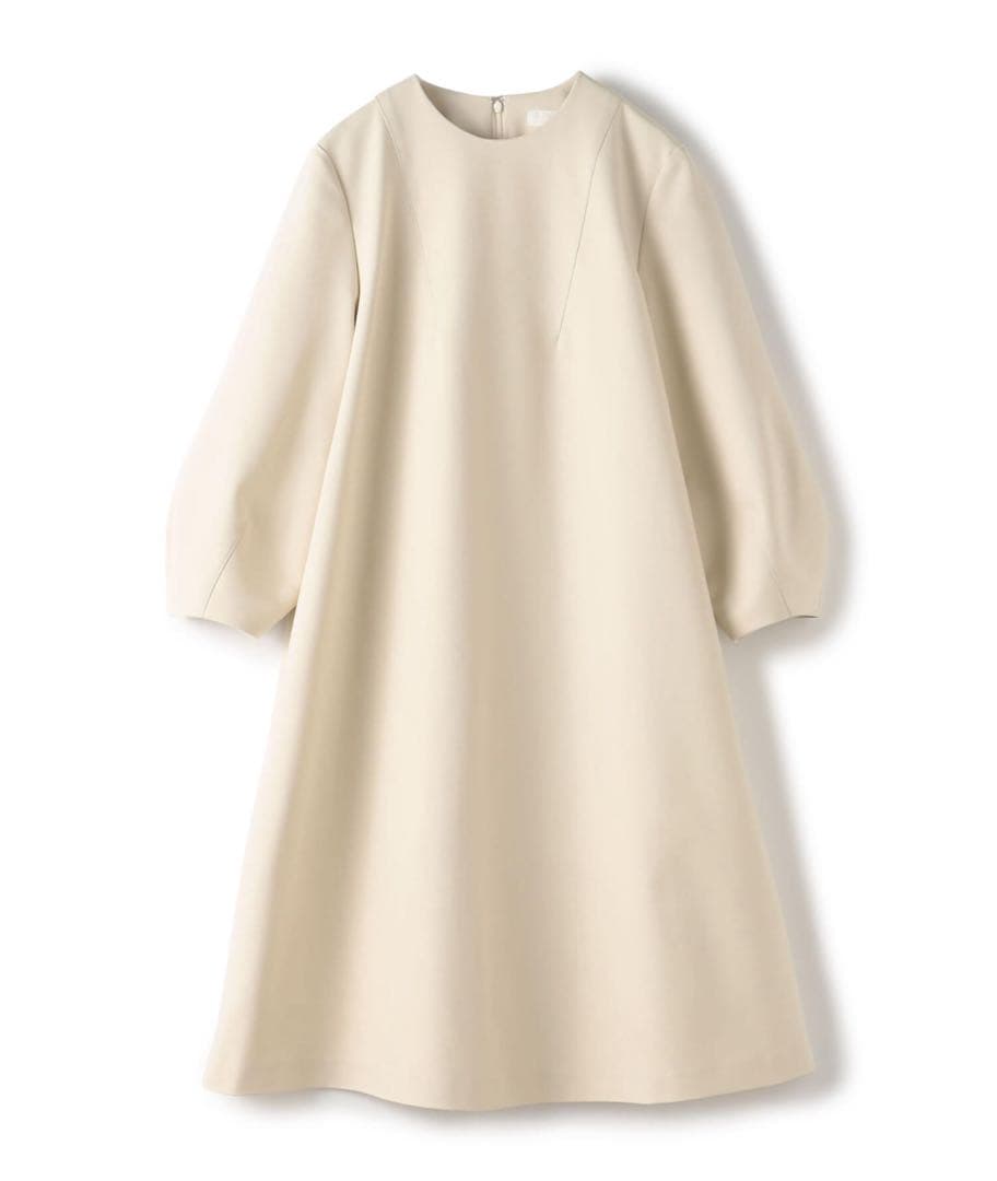 新品✨ボールジィ　ハイカウントダブルクロス Aラインワンピース　36