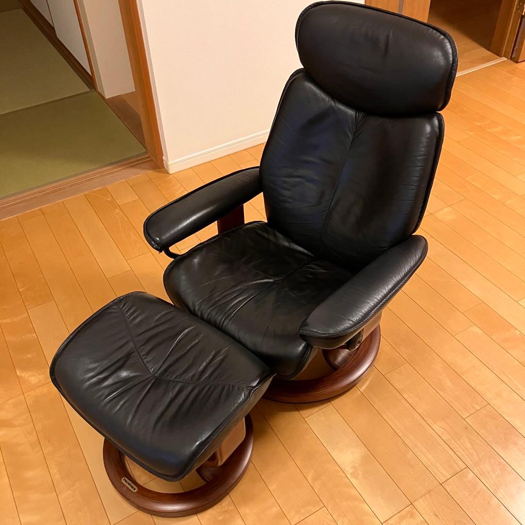 EKORNES エコーネス リブラ ストレスレス オットマン付 ブラック