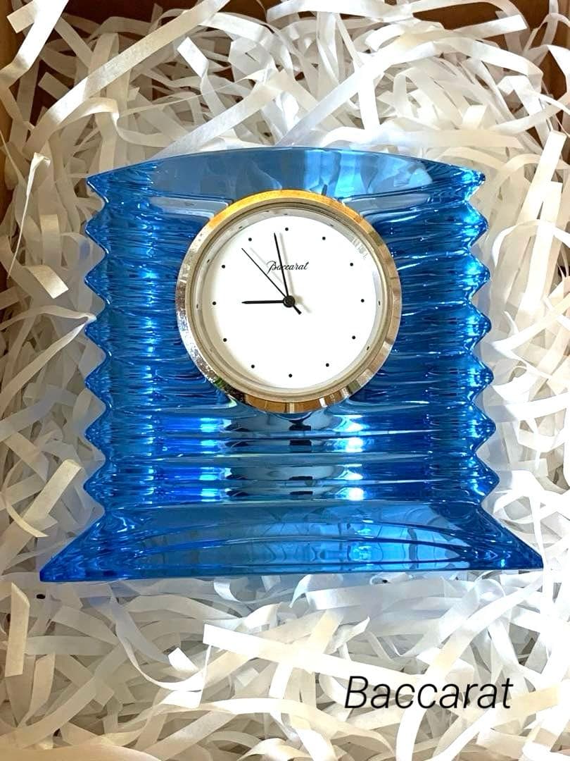 ✨Baccarat バカラ・クリスタルsky blue✨ごめんなさい価格