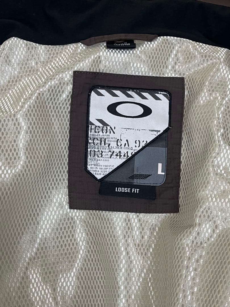 Oakley メンズナイロンジャケットY2K 茶