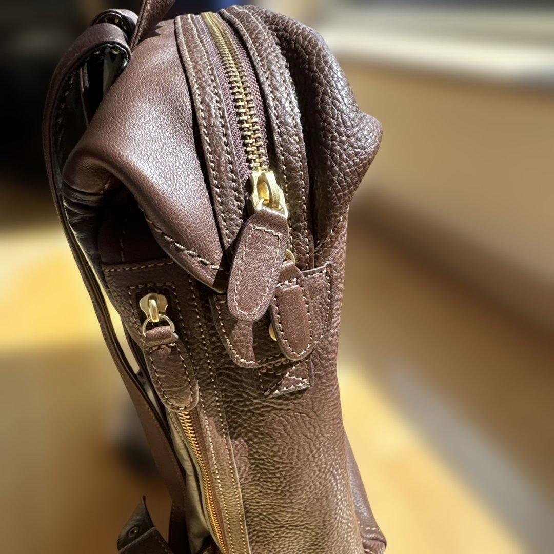 【数量限定色】土屋鞄ソフトミディアムバックパック