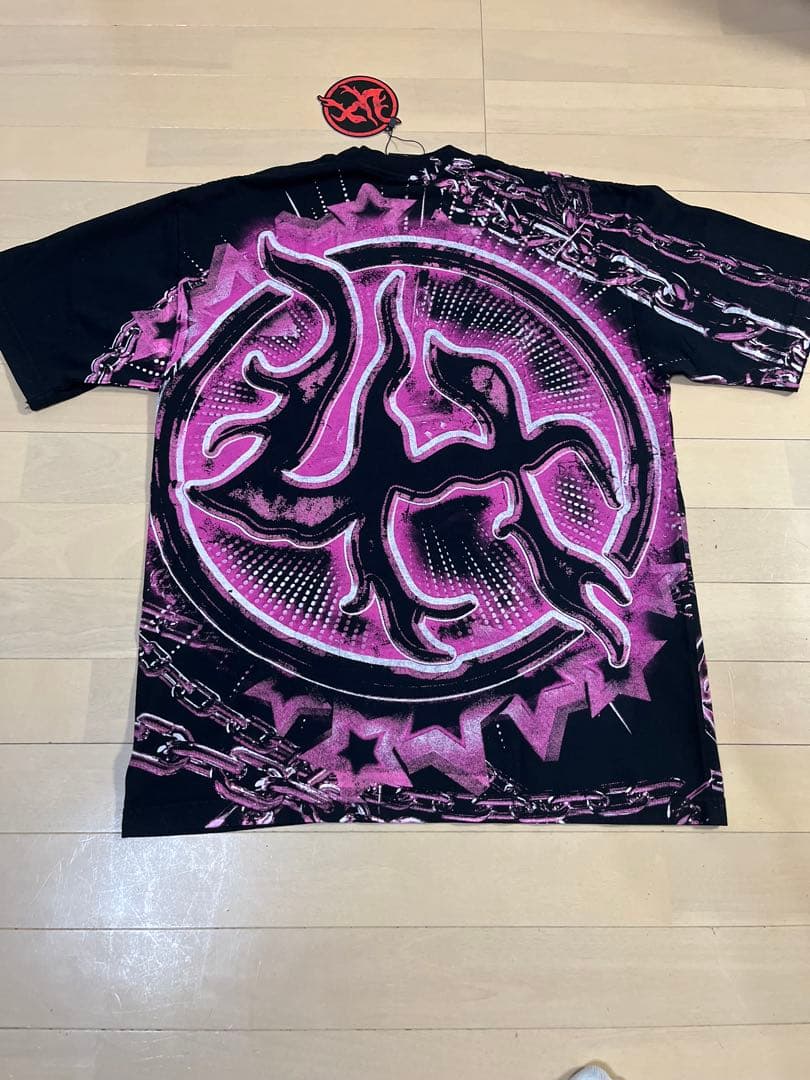 LOST IN THE HILLS スカルデザイン Tシャツ&ショーツセット M