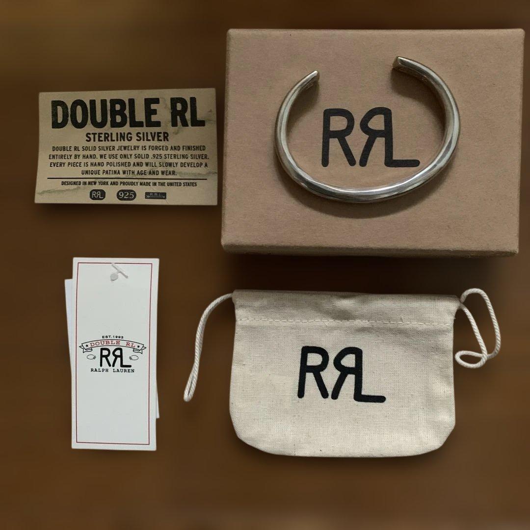 DOUBLE RL スターリングシルバー バングル