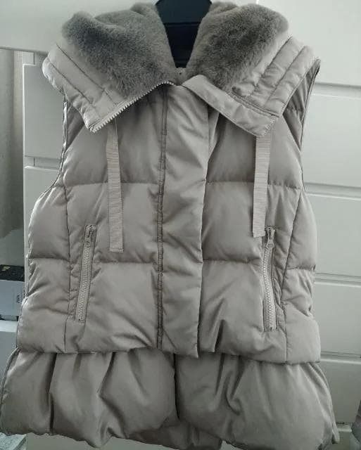 Designaera＊新品未使用タグ付き ダウンベスト＊31900円＊ペプラム