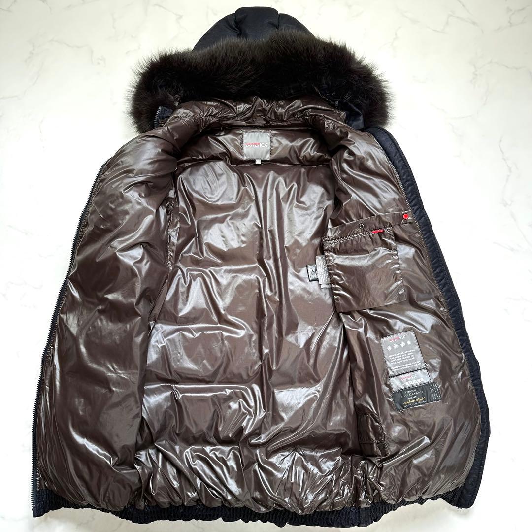 デュベティカ KAPPA アローズ別注 ダウンコート カシミヤ フォックス 38