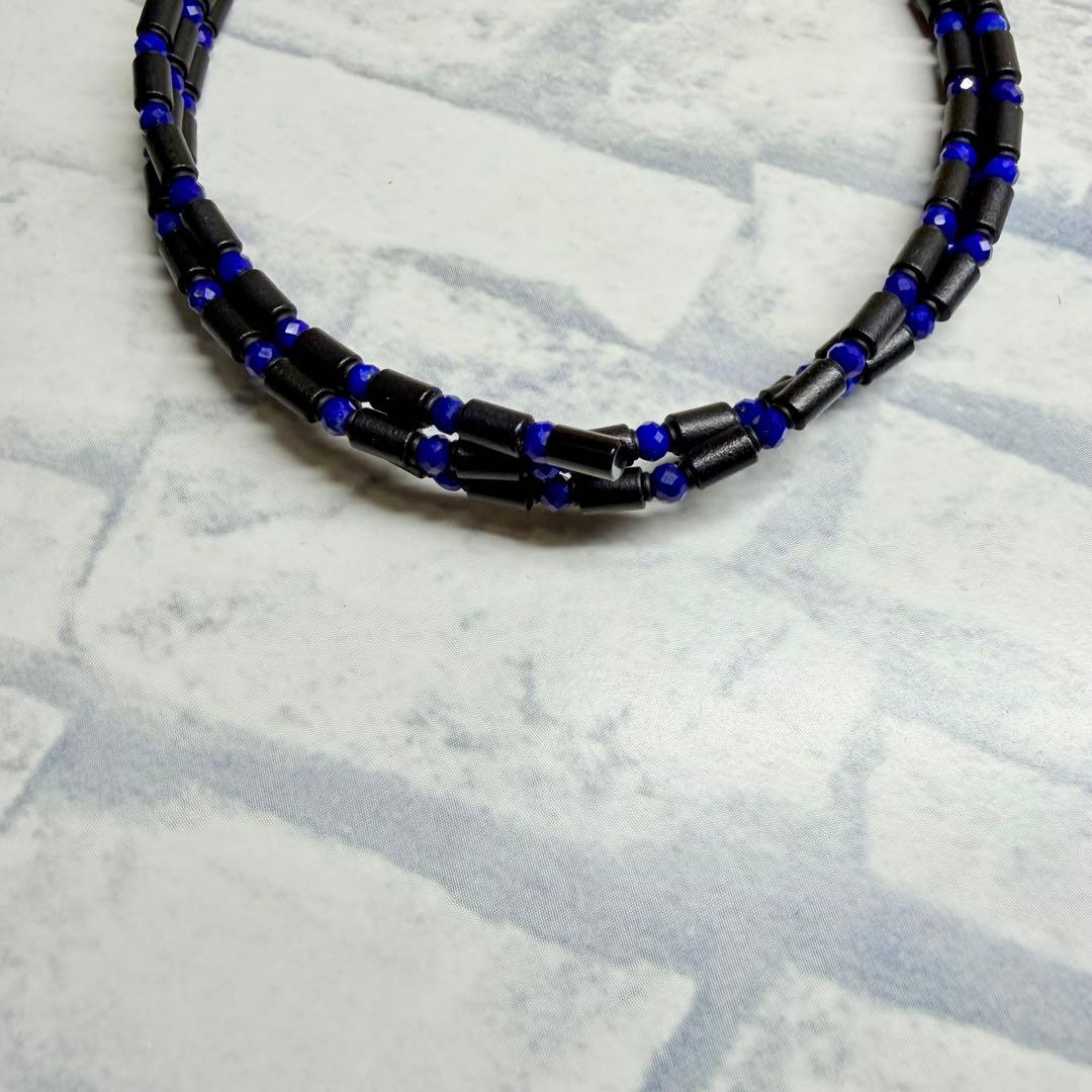 【極美品】コアフォースループ ラピスラズリ CFL70 ブレスレット ブルー