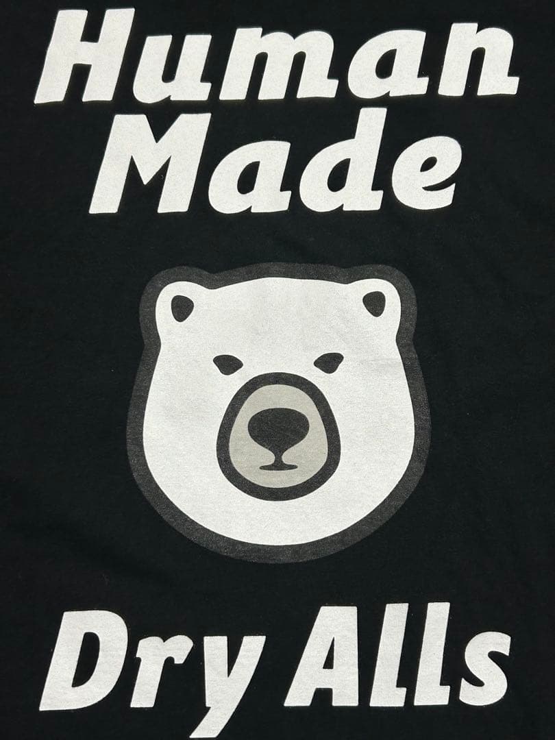 未使用級 22SS HUMAN MADE BEAR L/S 長袖SHIRT M