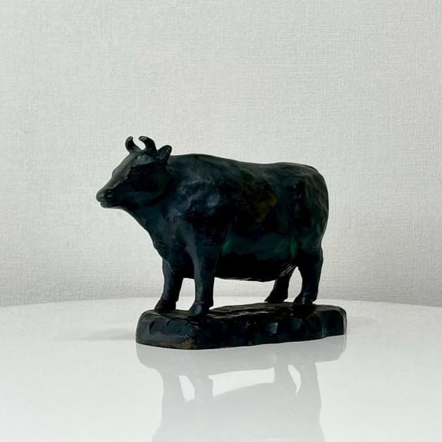 ヴィンテージ 牛 部位 鉄製 オブジェ アイアン 置物 ビンテージ