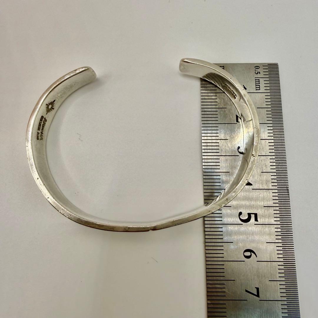 アリゾナフリーダム　k18付き平打バングル　B-17b 定価52030円