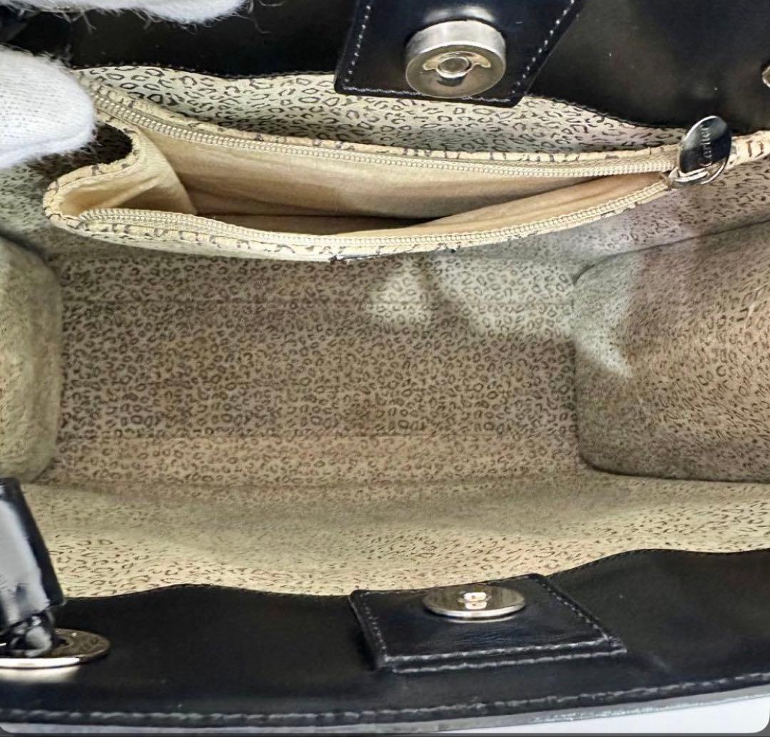 J*J様 ブラックレザートートバッグ 大容量