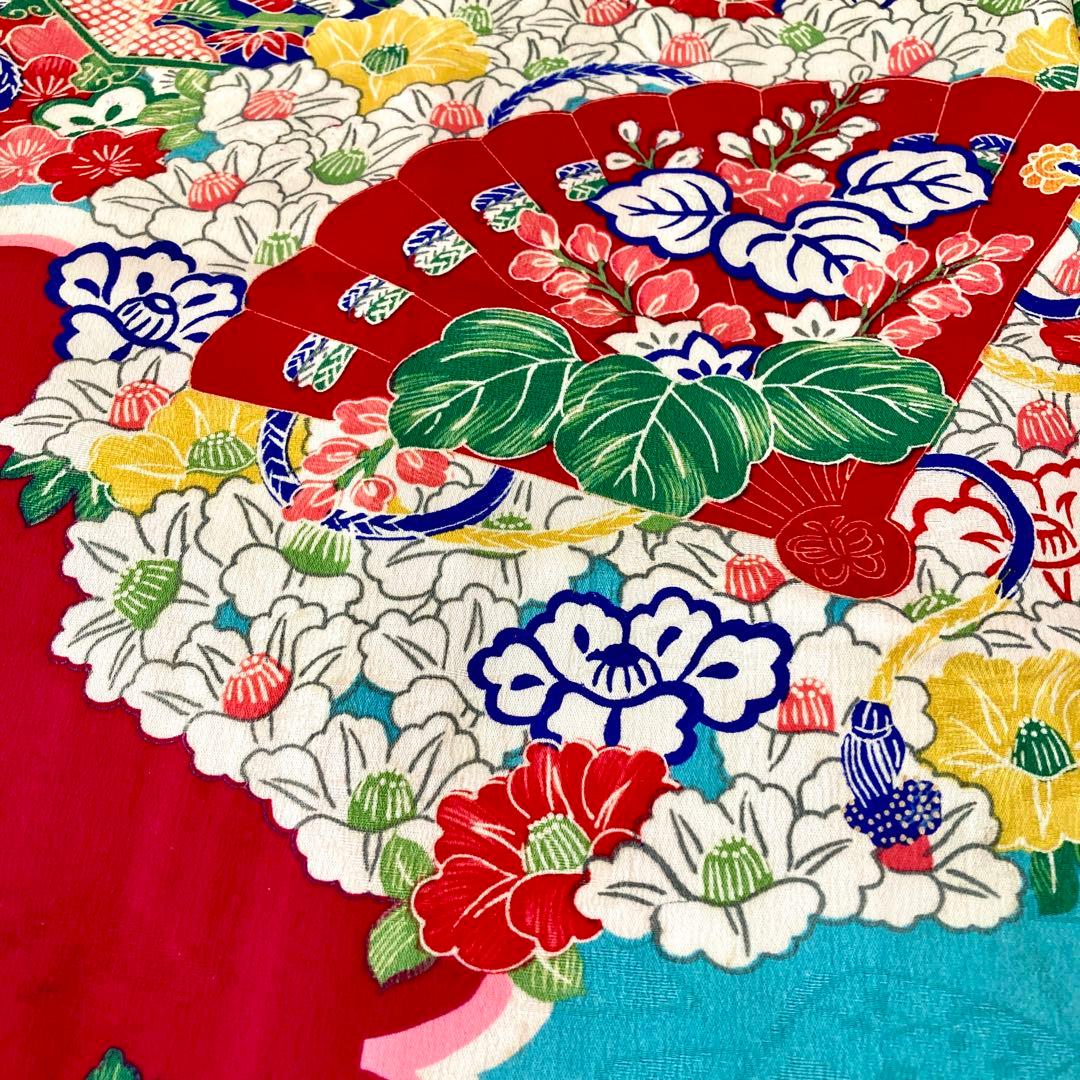 アンティーク　女の子　子供着物　NO1