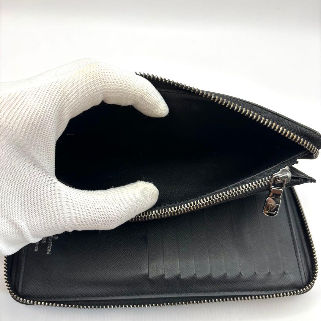正規品 ルイヴィトン ヴェルティカル エクリプス 長財布 ブラック pvc