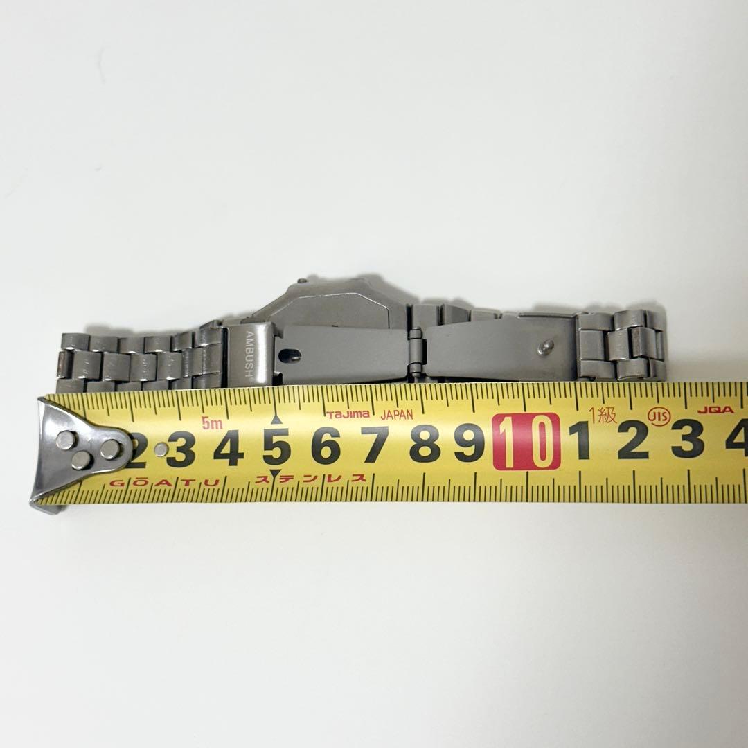 AMBUSH アンブッシュ タイムレスウォッチブレスレット サイズ約18.5cm