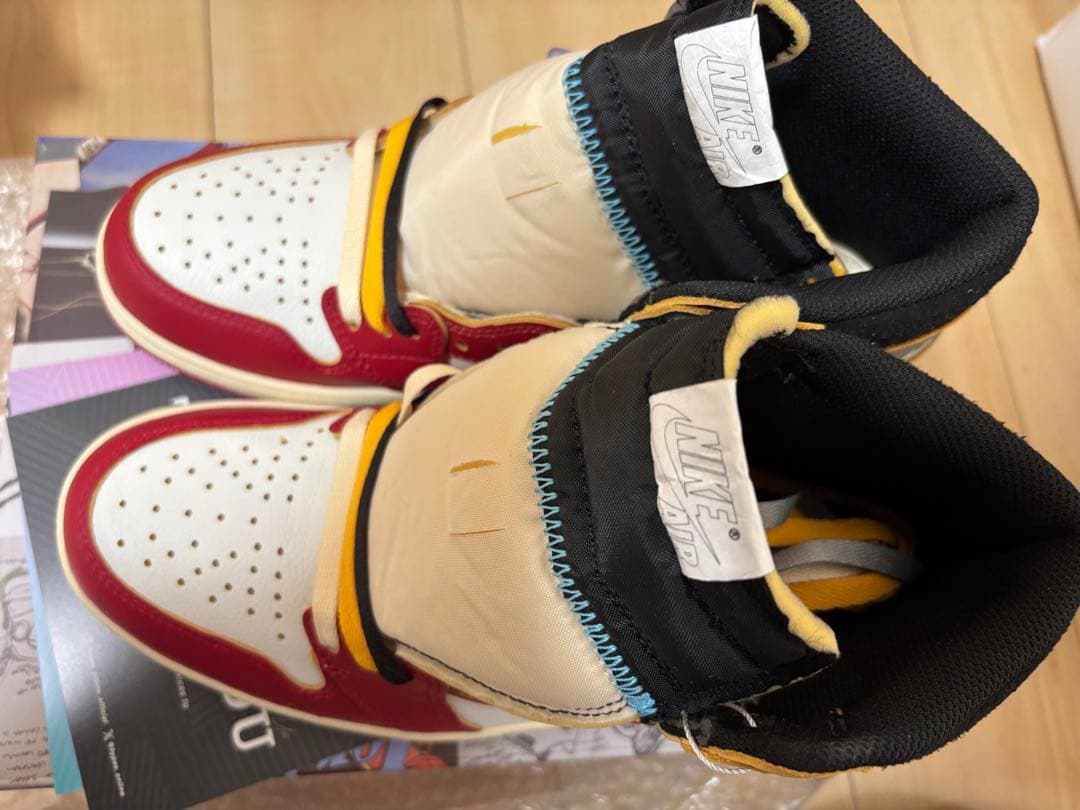 e*3様 ユニオン × ナイキ エアジョーダン1 レトロ ハイ OG \"シカゴ/