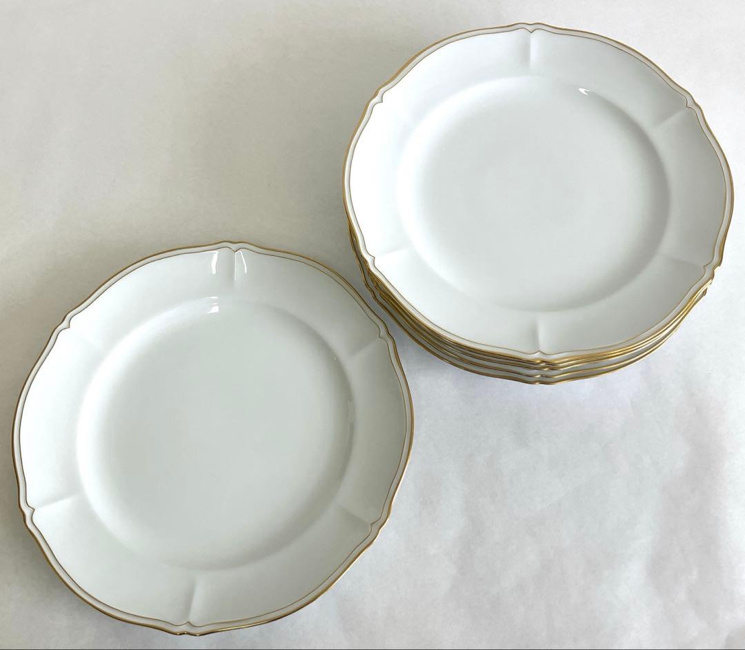 大倉陶園 大皿25cm 6枚セット