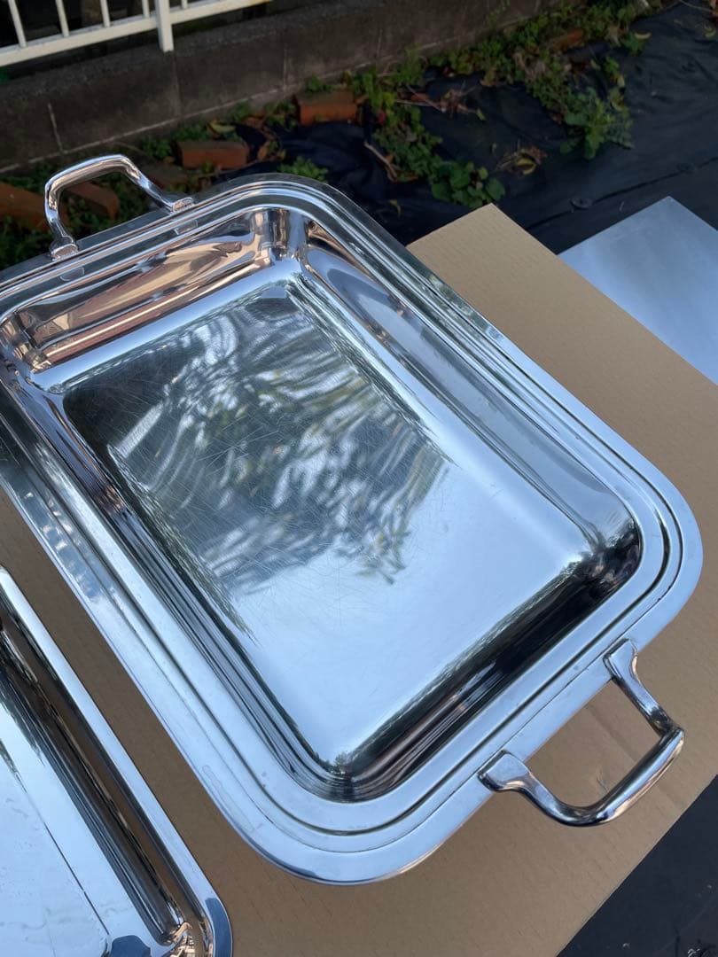 角チェーフィングディッシュ