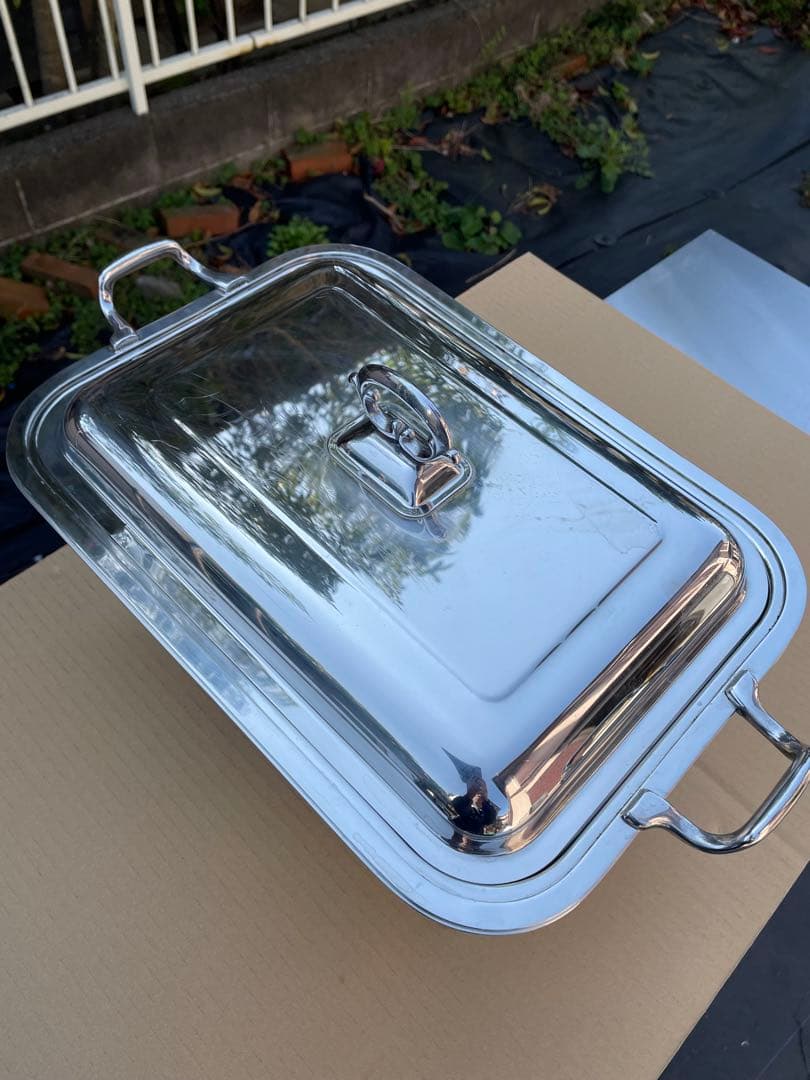 角チェーフィングディッシュ