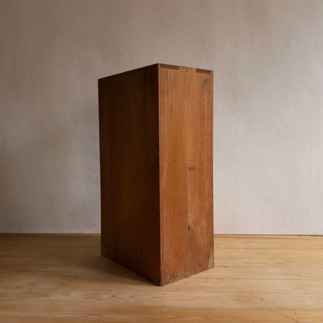 木製　収納棚　小ぶり　高さ約91.5㎝　古道具　古家具　ビンテージ　アンティーク