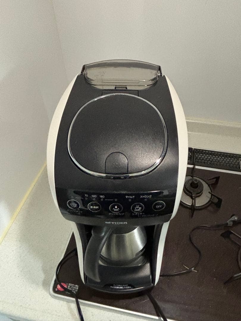 美品！タイガー魔法瓶 コーヒーメーカー ACT-E040W-M クリームホワイト