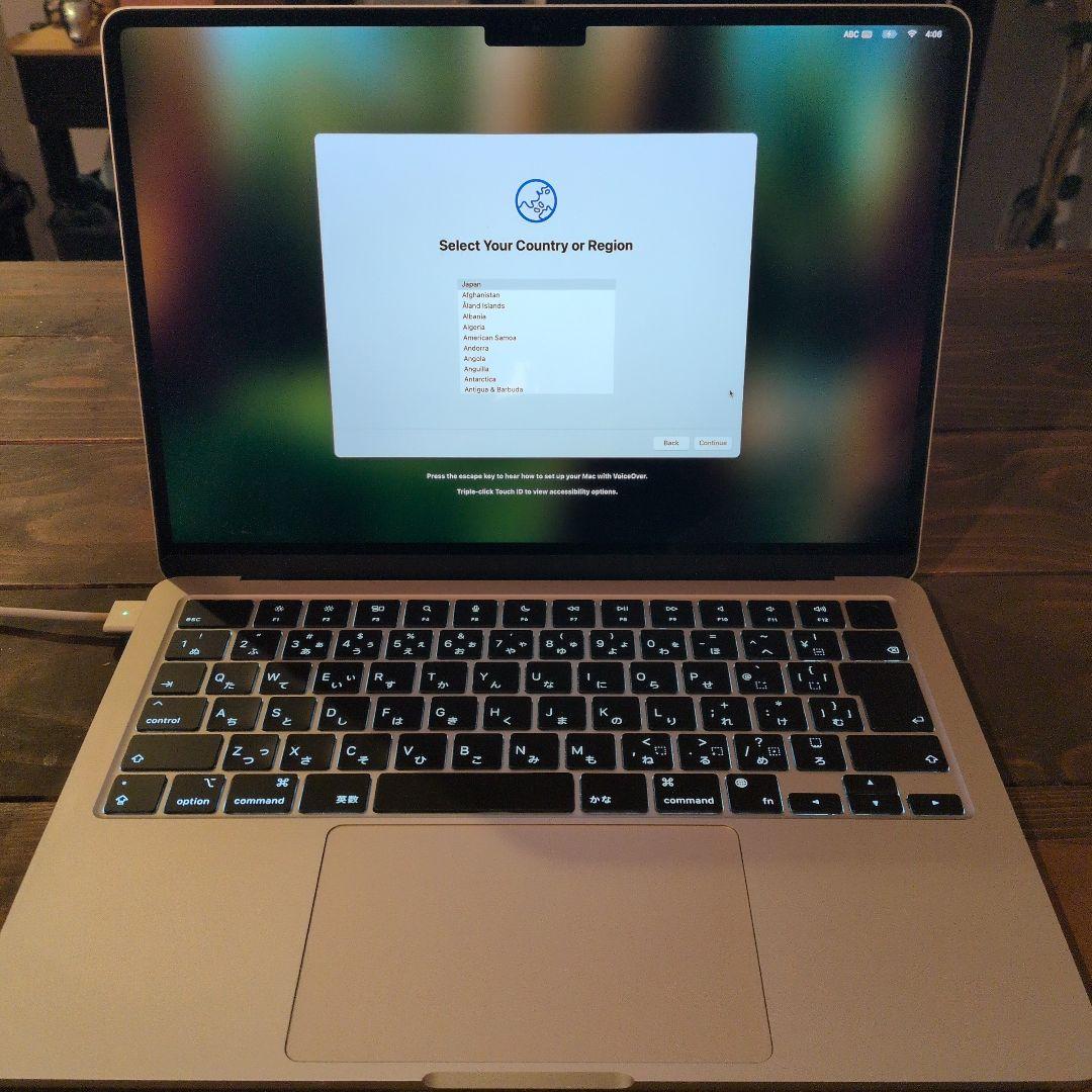 2/1まで!!!MacBookAir M2 13インチ 8GB 美品付属品多数