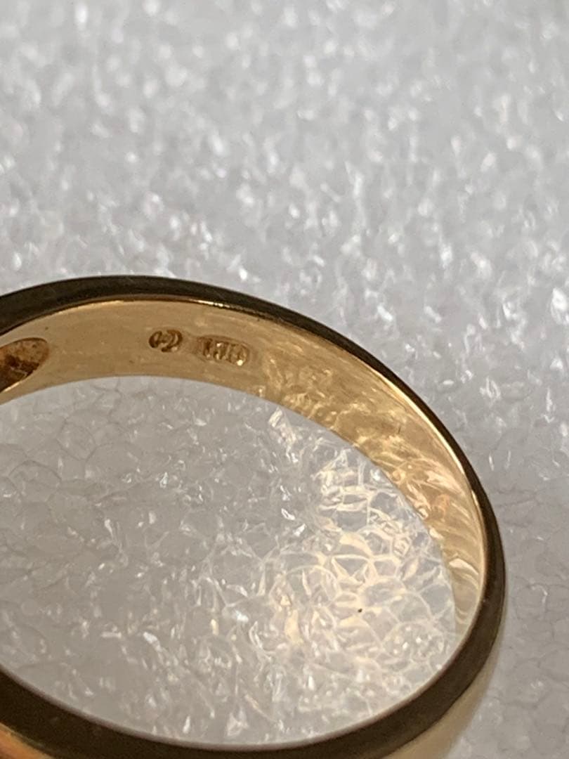 K18 TASAKI あこや真珠 ダイヤモンド0.09ctリング 5.07ｇ