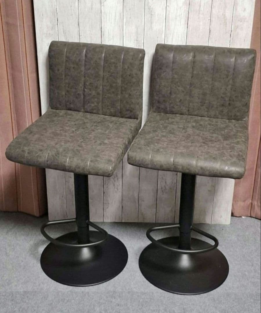 ☆背もたれ付きハイスツ－ル　カウンターチェア☆