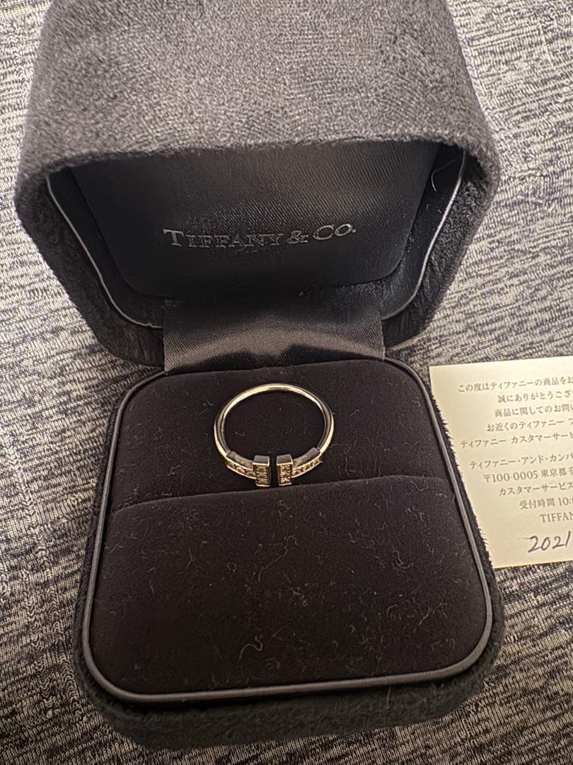 ティファニーTTリング 10号