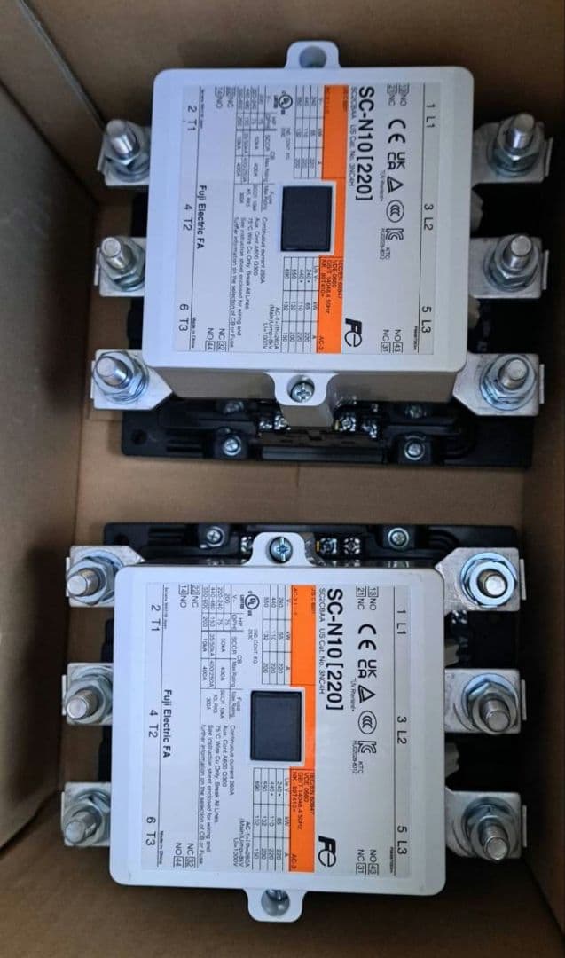 【入手困難】富士電機 電磁接触器リレー SC-N10 DC24V 箱無し 新品