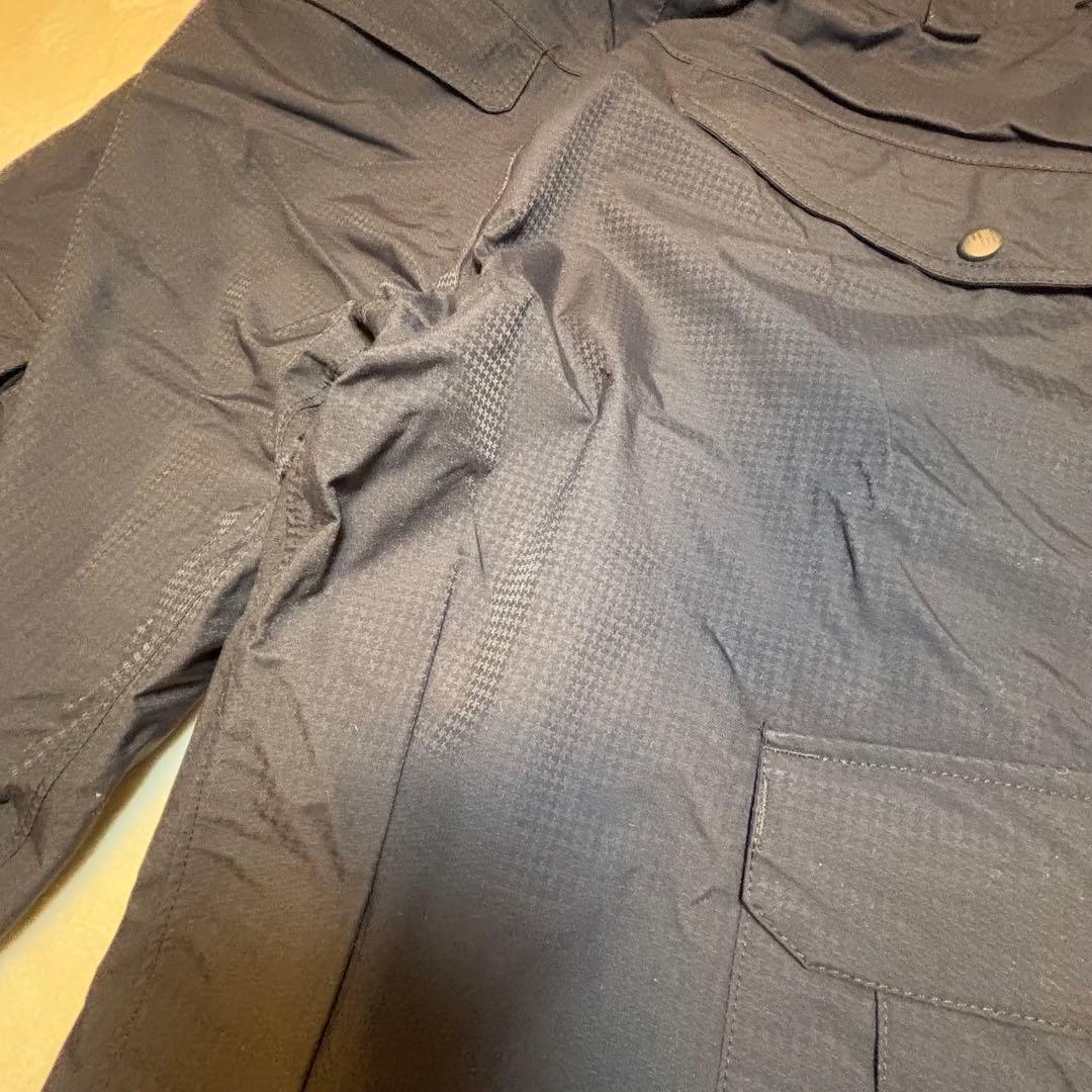 【美品】コロンビア　スノボーウェア　黄土色×ブルー　L