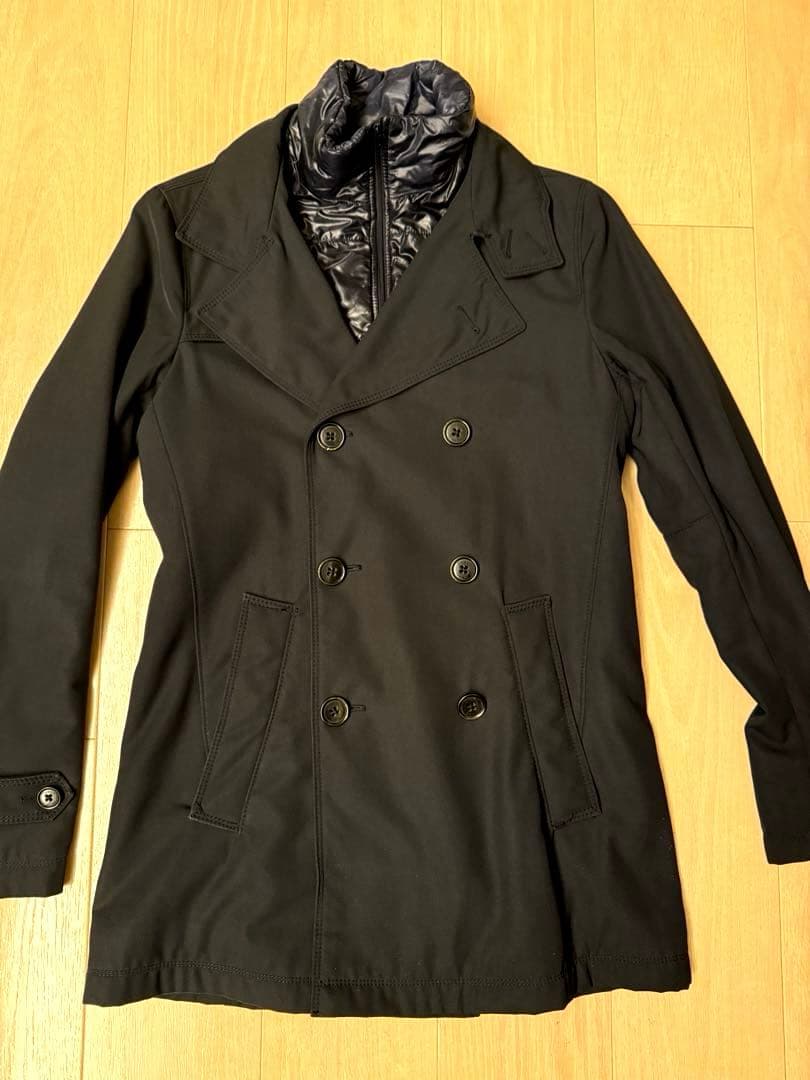 Herno ヘルノ コート イタリア製 ネイビー サイズ42(S相当)