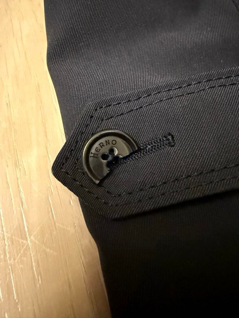 Herno ヘルノ コート イタリア製 ネイビー サイズ42(S相当)
