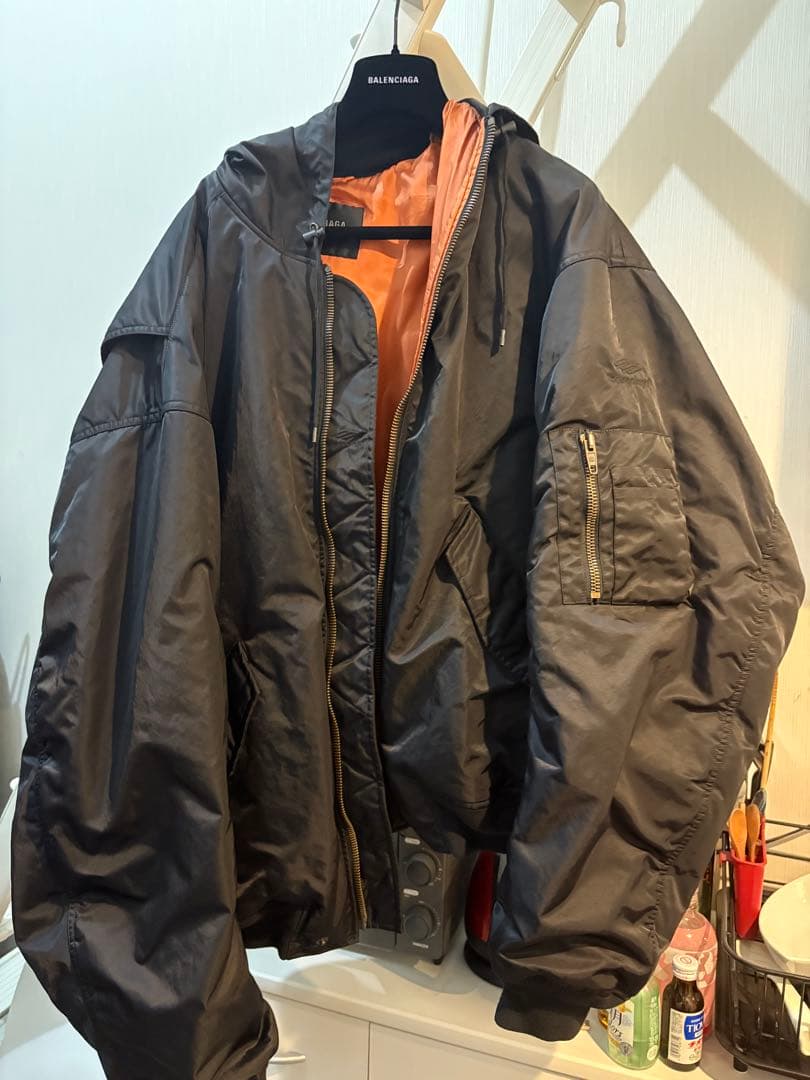ジャケット・アウター BALENCIAGA MA-1 22SS Light Bomber Jacket