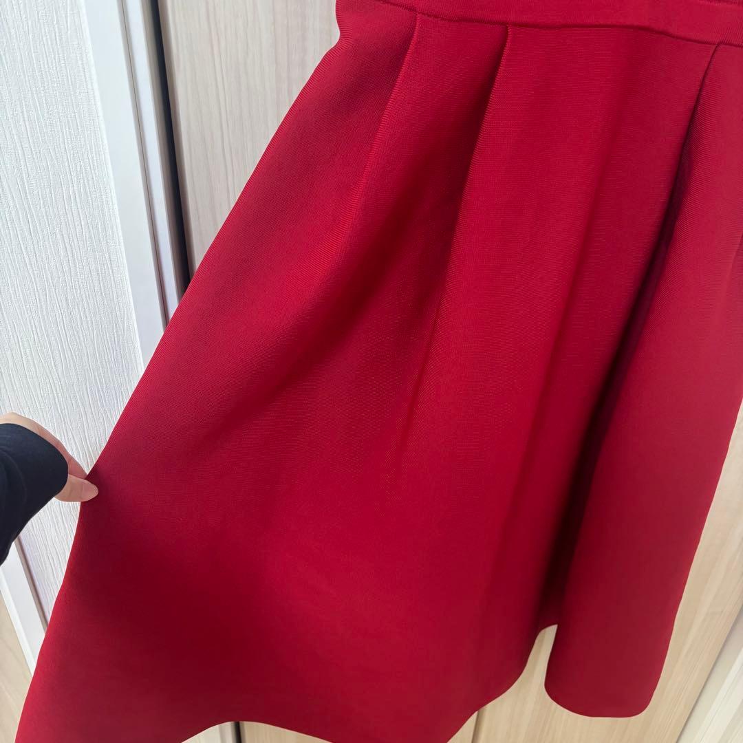 【新品未使用タグ付き】CELFORD ボウタイニットワンピース 38