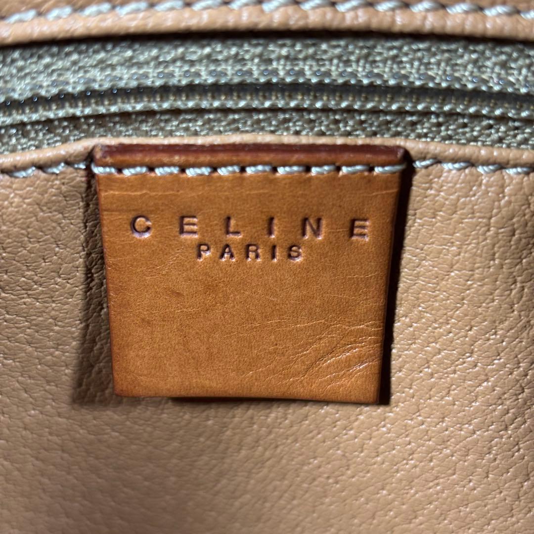 セリーヌ CELINE ボストンバッグ トラベルバッグ マカダム柄 南京錠