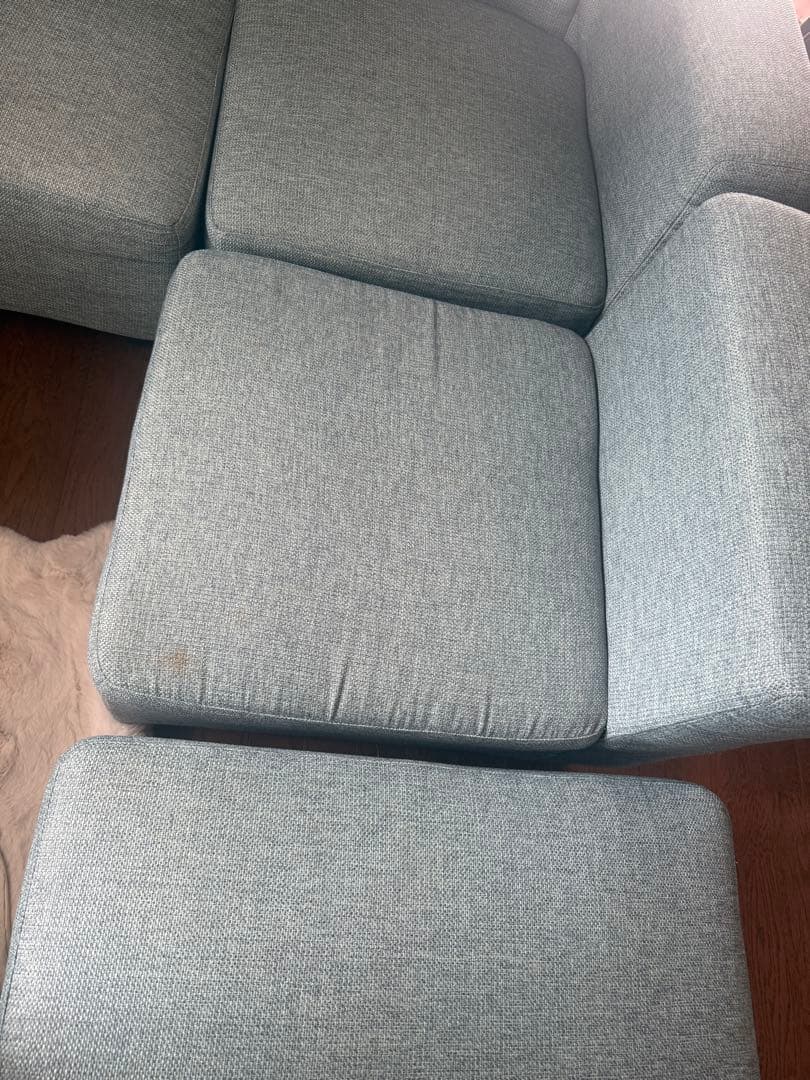 Noce オットマン付きカウチソファのうち②の部分