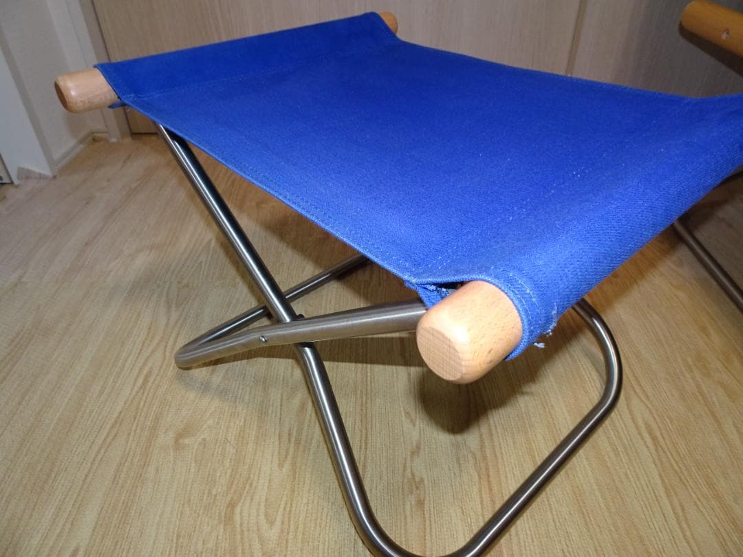 ■美品　Nychair X ニーチェアX オットマン　ブルー セット