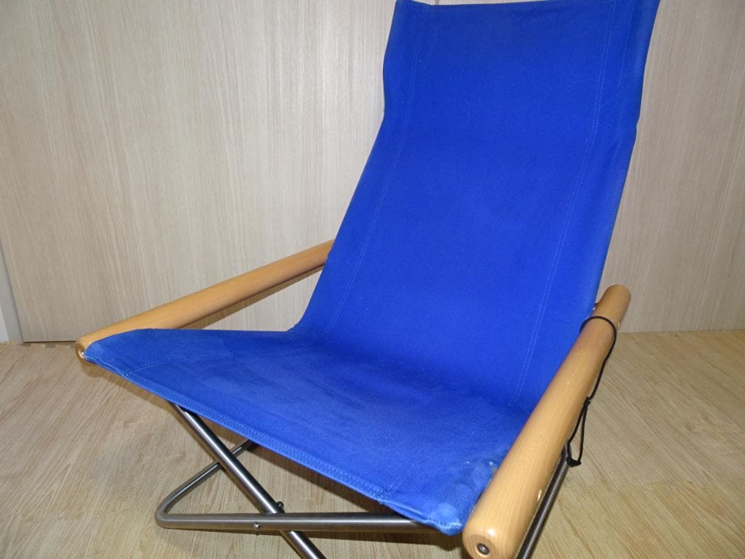 ■美品　Nychair X ニーチェアX オットマン　ブルー セット