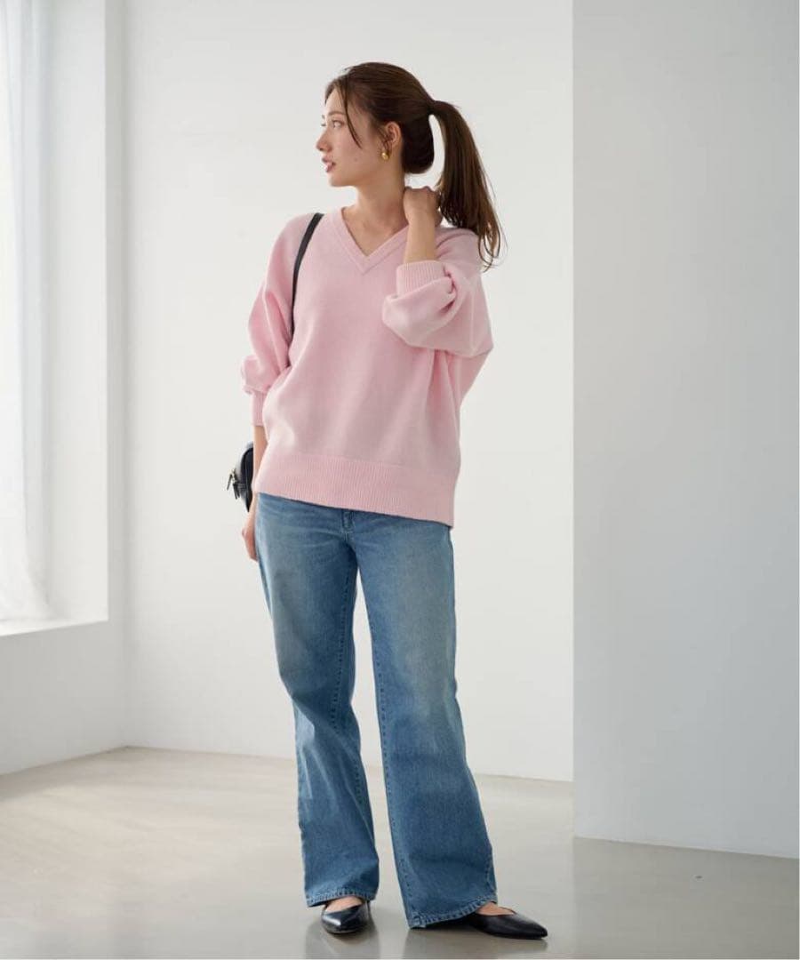 フレームワーク Vネックプルオーバー